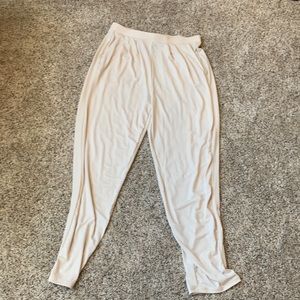Zenana beige Chester pants large